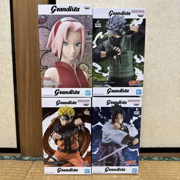 NARUTO 피규어 나루토 사스케 카카시 사쿠라 Grandista