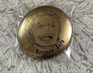 원피스 나츠코미 2016 골드 조로 캔뱃지 ONE PIECE