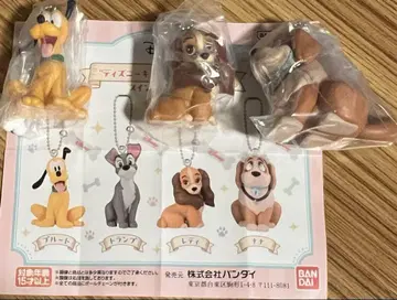 디즈니 캐릭터 DOG 가챠가챠 키링 가챠 캡슐 토이
