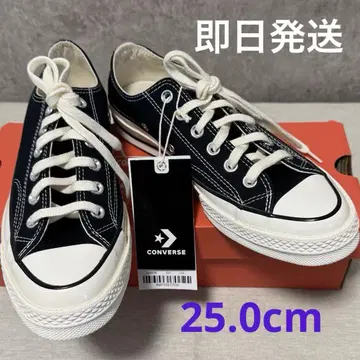 CONVERSE 컨버스 척테일러 70 블랙 25.0 로우컷