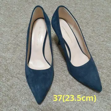 GALLARDA GALANTE 다크 블루 스웨이드 하이힐