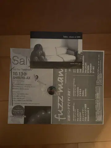 Salyu 사류 플라이어 배치 릴리 스크런치