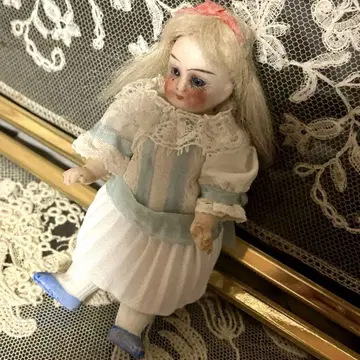 독일 앤티크 미니뇨네트 1880년 9cm 올 비스크