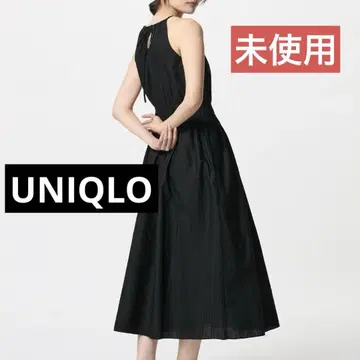 [미사용] UNIQLO 홀터넥 원피스/슬리브리스
