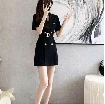 알리익스프레스 벨트 셋업 원피스