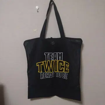 메쉬 토트백 TWICE TEAM TWICE READY TU BE