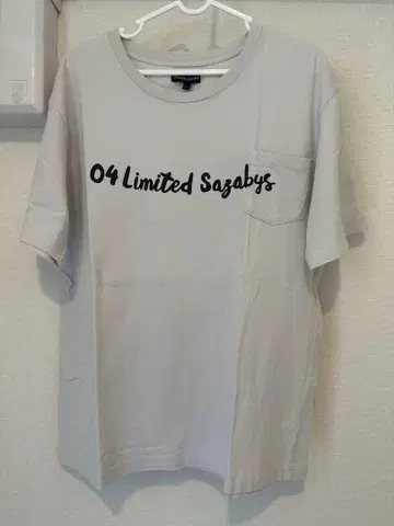 04 Limited Sazabys 그레이 티셔츠 L 사이즈