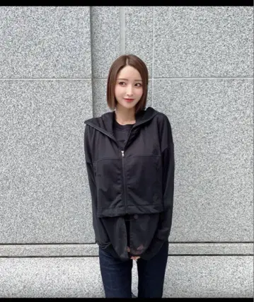 시이쨩 차광 후드티 셋업 메쉬 포함 새상품 블랙 정품