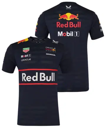 Red Bull Racing 티셔츠 L 네이비