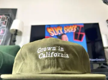 USA WELDMFG Grown in California 캡 올리브