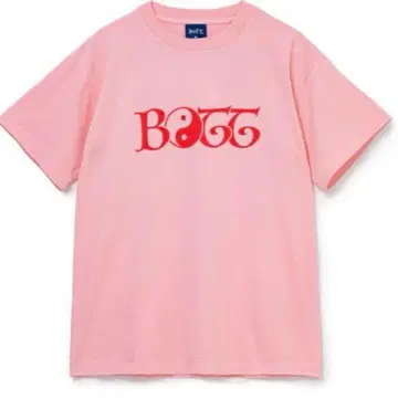 BOTT 핑크 T셔츠