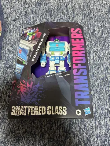Transformers Soundwave Shattered Glass