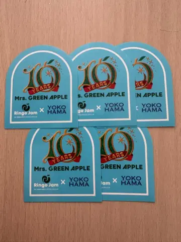 미세스 스티커 Mrs. GREEN APPLE MGA 10주년 오리지널