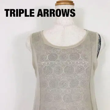 TRIPLE ARROWS 트리플 애로우즈 슬리브리스 튜닉 A1