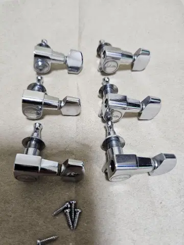 SCHALLER 기타 페그 6L 유광