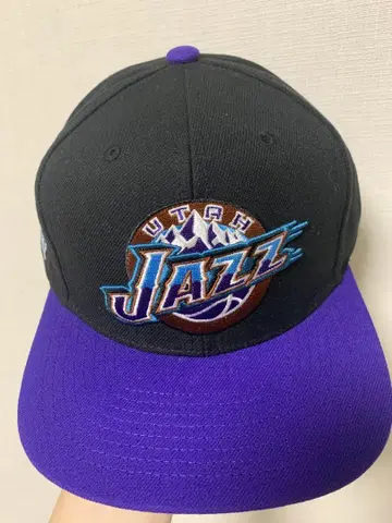 Mitchell & Ness x 한정판 유타 재즈 복각 캡