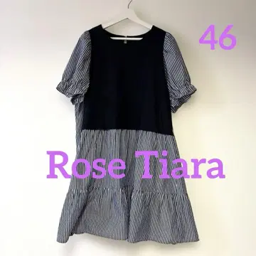 Rose Tiara 로즈 티아라 이소재 티어드 원피스*튜닉 46