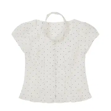 ILLIGO Ribbon Tie Square Neck Blouse