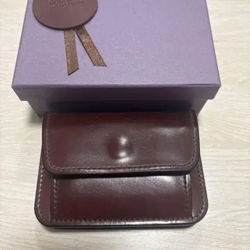 새상품급 ROBUSTA LEATHER 로부스타레더 팝스 스탬프 각인