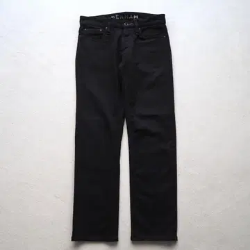 DENHAM 덴함 RAZOR 슬림 핏 스트레치 블랙 데님