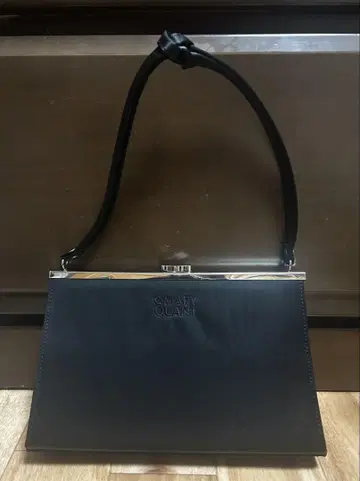 MARY QUANT 블랙 포멀 백
