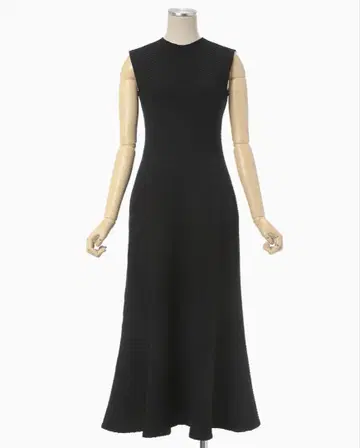 사이즈 2 Shirring Jersey Jacquard Dress