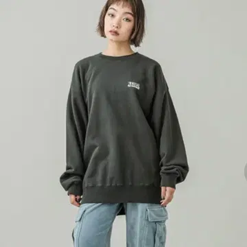 Xgirl FACE LOGO BIG SWEAT