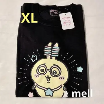 치이카와 치이카와 파크 빛나는 토끼 축광 T셔츠 XL 사이즈