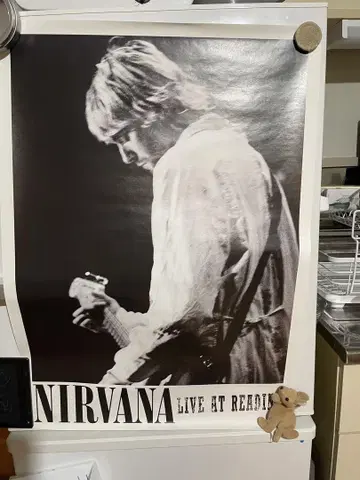 NIRVANA LIVE AT READING 포스터