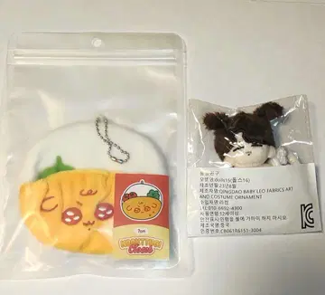 국툭이 옷장 오므라이스 오믈렛 키링 봉제 인형