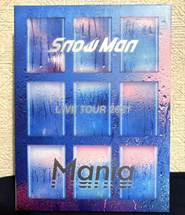 SnowMan 라이브 Blu-ray 2021 Mania 스노마니 초회판