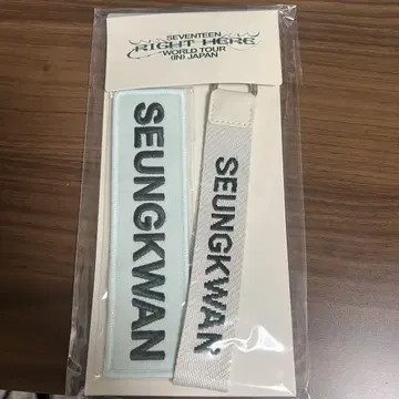 SEUNGKWAN 와펜 배지 & 멀티 스트랩 세트