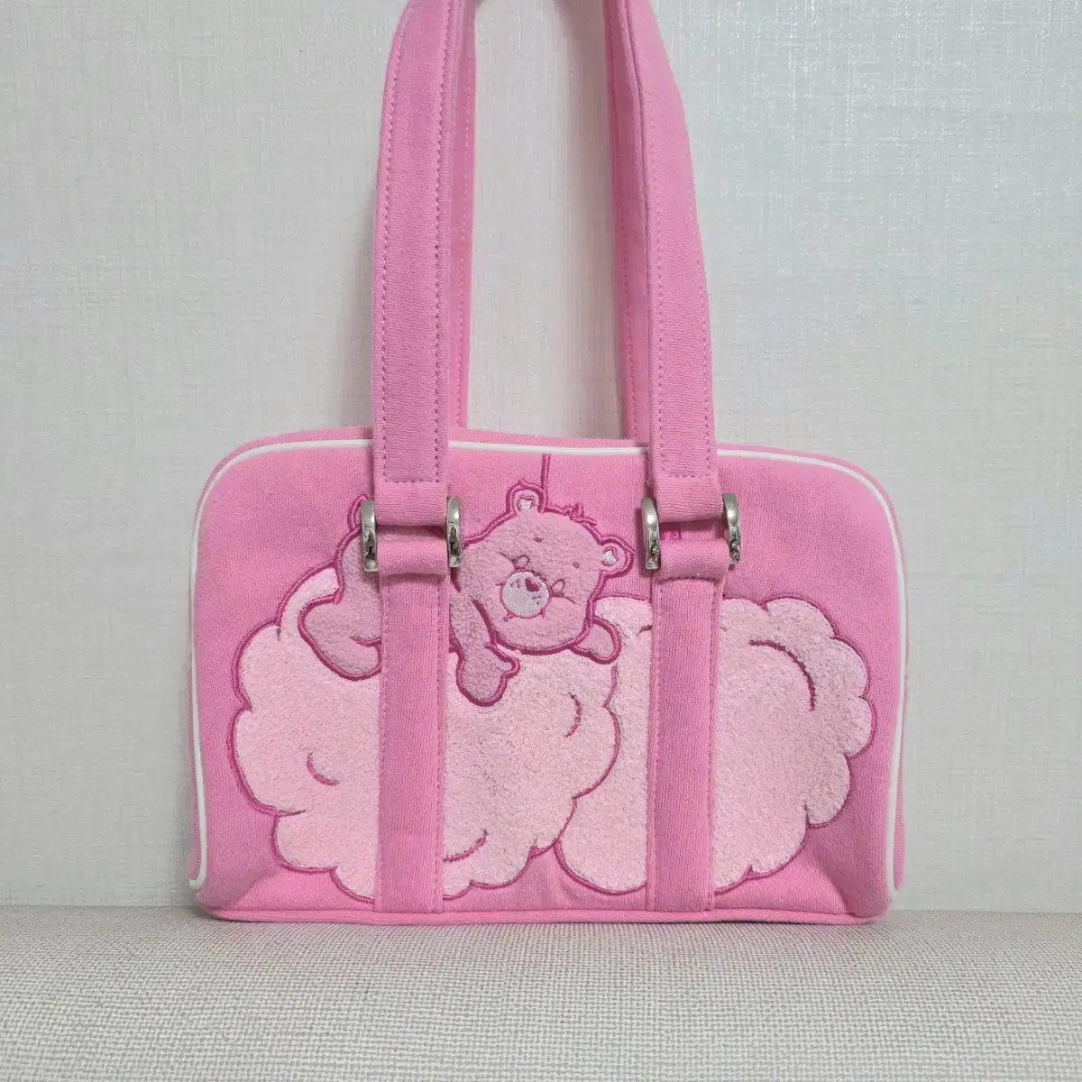 ★KIRSH★ Cherry Handmade Knit Bag Ivory ktown4u.com : Middle Cherry Knit Mini Bag [NAA][Free]