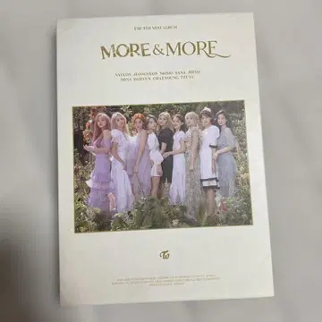 TWICE MORE & MORE 앨범
