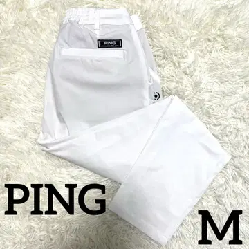 [미사용 새상품] PING 핑 골프 팬츠 M 화이트