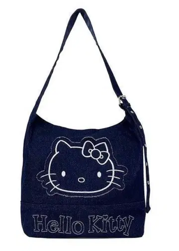 Hello Kitty 숄더백 다크 블루