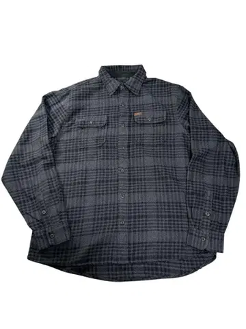 ORVIS 플란넬 셔츠 블랙