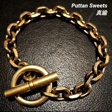 [ Puttan Sweets ] 놋쇠 4 사이드 컷 팔찌 M731
