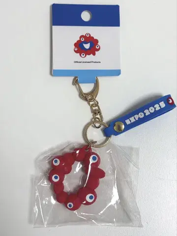 test약 test약 로고 마크 입체 키링