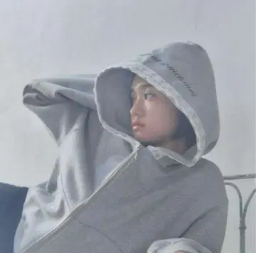 smyeon 스미 그레이 후드티