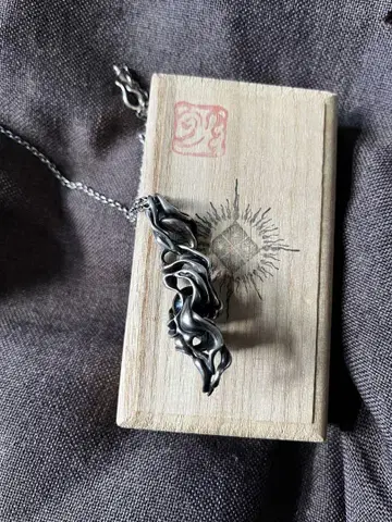 taujan 단종 목걸이 탑 체인 포함