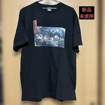 몬스터 헌터 라이즈 백룡야행 대사적 T셔츠 XL 사이즈 캡콤