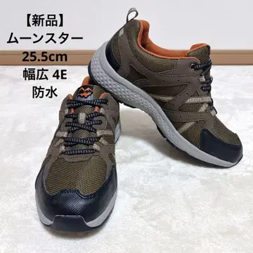 [새상품] 문스타 우천 겸용 스니커즈 25.5cm 카키 4E