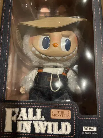 새상품 팝마트 라부부 FALL IN WILD 봉제 인형 펜던트