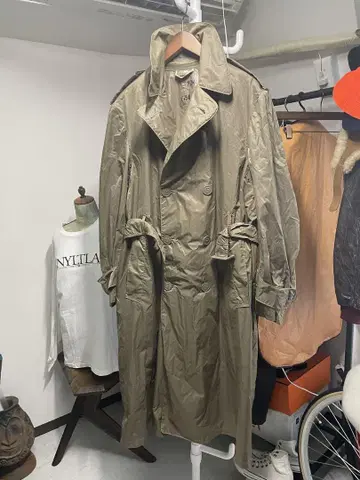 빈티지 57년식 US ARMY 라이트 웨이트 레인코트 TAUPE