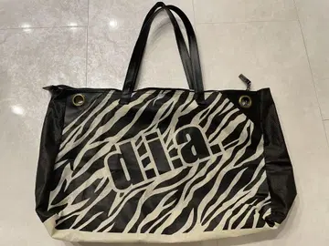 d.i.a. 제브라 패턴 쇼핑백