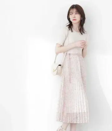 [새상품급] 레이스 도킹 원피스 프로포션 바디 드레싱