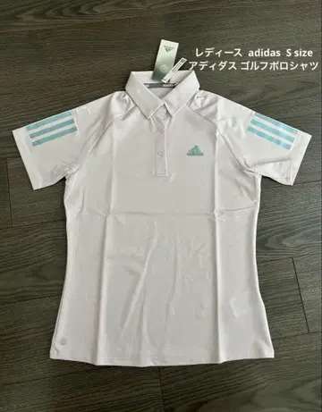 새상품 여성용 adidas 아디다스 골프 피케 셔츠 S