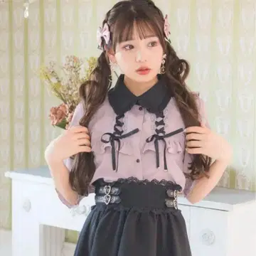 택 포함 미사용 새상품 ROJITA 로지타 블라우스