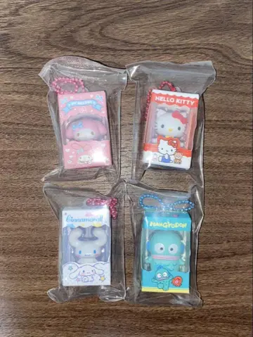 산리오 캐릭터즈 초코 박스 4개 세트